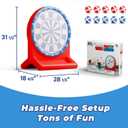 iPlay, iLearn Kids Fun Pool Toys, Inflatable Dart Board Water Games, Swimming Pool Floats, Beach Yard Outdoor Play, Backyard Party Birthday Gift for 6 7 8 9 10 12 Years Old Boys Girls Teen Adult-Red