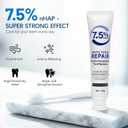 Nano Hydroxyapatite Toothpaste 7.5% (Fluoride-Free), Remineralizing & Enamel Protection, Dentist Recommended for Sensitive Teeth & Kids, Refreshing Whitening Toothpaste