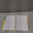 2026 Planner - 2026 Planner Weekly and Monthly, Jan 2026 - Dec 2026, 6.25"  8.3", Colorful Tabs, Inner Pocket, Strong Twin-Wire Binding, Improving Your Time Management Skill (Yellow)