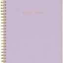 Lilac Notebook with Maps - Bible Journal for Women, Sermon Notes, Christian Notebook Journals, Christian Gifts for Church Members, Bible Study Group, Church Families