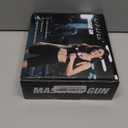 CAMEFER Deep Tissue Massage Gun, Portable Percussion Electric Muscle Massager for Pain Relief, Handheld Massagers with 30 Speeds & 6 Attachments for Back and Neck, Gifts for Men Women (Black)