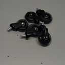 Office Chair Wheels Set of 5 – 3 Inch Roller Blade Wheels Office Chairs, Office Chair casters Desk & Gaming Chair – Quiet for Carpet, Hardwood & Wood Floors - Not for IKEA