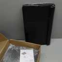 Klearlook Upgraded Adjustable Keyboard Tray for Above Desk & Under Desk Use - Ergonomic Sit-Stand Keyboard Riser with 360 Rotation, 24.4"10" Keyboard Stand with Wrist Rest & Storage Drawer - Black