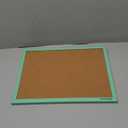 MasterVision Pastel Cork Bulletin Board, 16" x 12", Green Frame, Decorative Wall Corkboard for Home, Dorm or Classroom, Office Décor Pinboard