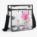 Bluome Clear Bag for Stadium Events 12 x6 x12, Clear Crossbody Purses for Women Concerts Stadium Approved Work Beach