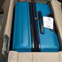 American Tourister Westridge Hardside Luggage Set with Spinner Wheels, Teal, 3PC Set (CO/M/L)