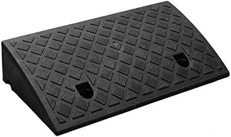 Genubi Industry Curb Ramp Portable Lightweight Heavy Duty Plastic Threshold Ramp for Driveway, Loading Dock, Sidewalk, Car, Scooter, Bike, Motorcycle