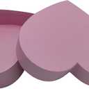 WENPACK Empty Heart Shaped Gift Box Strawberry Packaging (Pink)