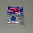 PlumbCraft 2-in. White and Blue Flapper Tank Ball for Brass or Plastic Flush Valve 7542500T, Toilet Flapper Replacement Kit for Toilet Tank Repair, Universal Toilet Flapper and Toilet Flusher Seal