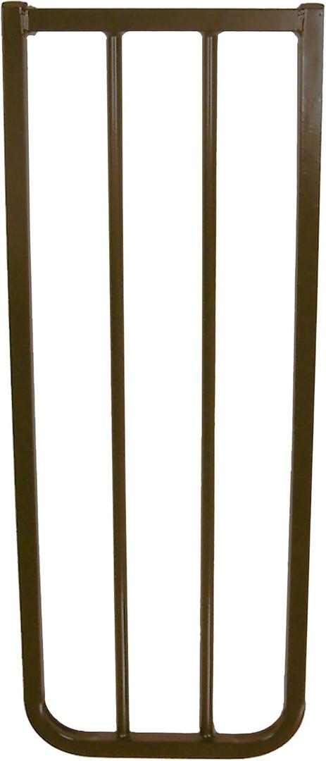 Cardinal Gates BX1 Baby Gate Extension - Fits Cardinal Gates Safety Gates - 10.5 Inch Wide Dog Gate Extension - Brown