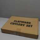 49-Piece Silverware Set with Organizer, Heavy Duty Stainless Steel Flatware Set for 8, Cutlery Utensil Sets with Steak Knives, Rust-proof, Mirror Polished, Dishwasher Safe, Heavy Duty