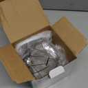 3-Piece Kit Attachments for KitchenAid Tilt-Head Stand Mixer, Accessories Stainless Steel K45WW Wire Whip, K45DH Dough Hook and K45B Coated Flat Blade Paddle with Scraper