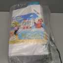 7FT Christmas Inflatable Outdoor Decorations, Hawaiian Santa Claus Cheers Pool Party with Reindeer & Penguin, Blow Up Bathtub Yard Decor with Builtin LED Lights for Holiday Outdoor Indoor