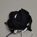 Blooming Jelly Women's High Waisted Bikini Sets Sporty Two Piece Bathing Suits Color Block Swim Skirt Swim Suits 2025 (Medium, Black)