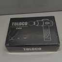 TOLOCO Massage Gun, Deep Tissue Back Massage for Athletes for Pain Relief, Percussion Massager with 10 Massages Heads & Silent Brushless Motor, Valentines Day Gifts for Him Her, Black