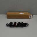 11.02'' 280mm Motorcycle Rear Shock Absorber Universal for Dirt Pit Bike Off Road Mini Bike Scooter, Knight Black (1 Pcs Built-in Airbag)