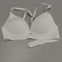 Maidenform Womens One Fab Fit Wireless Demi Bra with Convertible Straps and Lightly Lined Cups (34B, White)