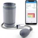 Bluetooth Blood Pressure Monitor for Home Use, Rechargeable Blood Pressure Machine, Adjustable Large Cuff, Free App Enabled for iOS & Android