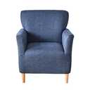 CRFATOP Stretch Mid Century Modern Armchair Slipcover 1-Piece Accent Chair Covers with Arms Soft Chair Slipcovers for Living Room Armchair Furniture Protector Office Reception Reading Sofa,A16