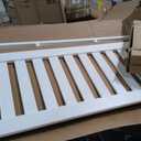 POLYWOOD Vineyard 60" Outdoor Patio Bench, White