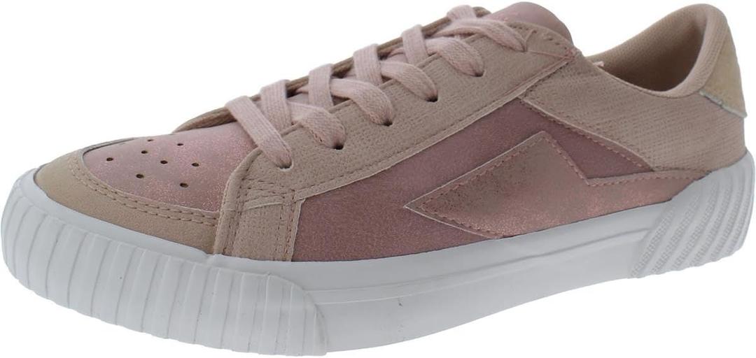 Blowfish Malibu Women's Willa Lace Up Sneaker (8, Ltpink Orbita/Wtheroseella/Glt)