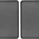 GoodCook Everday Nonstick Carbon Steel 15 x 21 Baking Sheet Set, 2 Pack Extra-Large Carbon Steel Cooking Pans, Bakeware Set, Cookie Sheets for Baking, Oven Pan Set