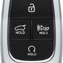 Replacement for 2023 Hyundai Santa Fe Key Fob Remote Control TQ8-FOB-4F27 5 Buttons 434MHz