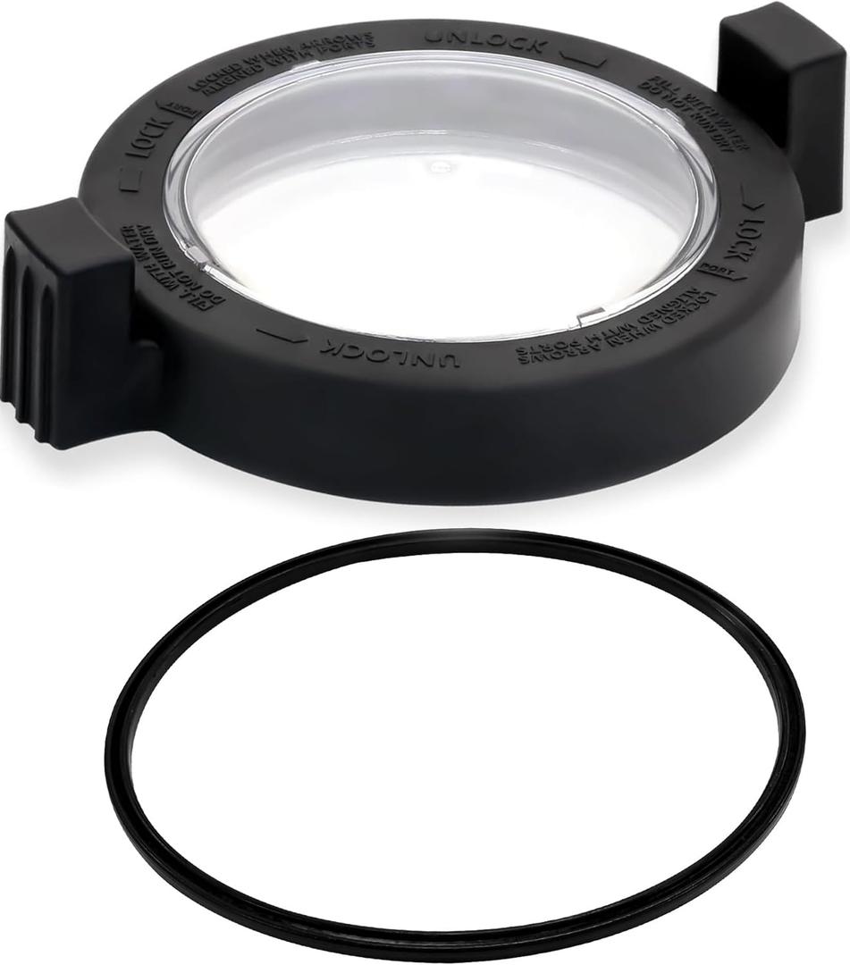 IWIWE R0445800 Lid with Locking Ring and Seal Replacement Kit,R0445800 Pool Pump and Spa Pump Lid Compatible with Jandy Stealth/Waterfall/ePump-JEP SWF SHPF SHPM
