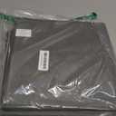 DIMJ Storage Bins for Closet, Trapezoid Storage Bins with Front Handle, Fabric Storage Baskets for Shelves, Line Closet Organizers for Toys, Boooks, Clothes, 6 Packs (Grey)