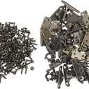 Vintage Jewelry Box Hinge Buckles Retro Toggle Catch Lock for DIY Boxes