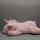 32inch Cute Giant Pink Unicorn Plush, Jumbo Soft Body Pillow Pet, Large Rainbow Unicorn Stuffed Animals Toy, Big Doll for Kids Girls and Boys, Birthday