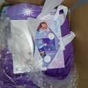 Jay Franco Kids Slumber Bag and Pillow - 54 x 27 Inch Comfy Indoor Sleeping Bag for School and Sleepovers, 2 Piece Set, Purple - Frozen