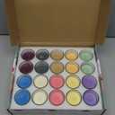 20 Pack Strong Scented Candles Gift Set with 10 Fragrances for Home and Women, Aromatherapy Soy Wax Glass Jar Candle