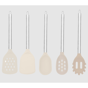 Phantom Chef Set of 7 Stainless Steel Silicone Utensils Phantom Chef Set of 7 Stainless Steel Silicone Utensils