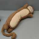 Cuddle Paws Monkey Stuffed Animal Body Pillow, Plush Toy, Small, 23 Inches