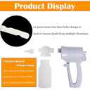 Handheld Manual Suction Pump Portable Hand Help Suction Pump with 10 Soft Tubes
