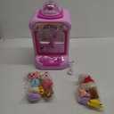 Claw Machine for Kids, Mini Vending Machine Girls Unicorn Toys, Candy Grabber Prize Dispenser with Sound & 20 Mini Plush Toys, Electronic Arcade Game Indoor Toy for Home Party Birthday Gifts