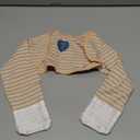 ScratchSleeves | Baby Boys' Stay-On Scratch Mitts | Stripes, Size: 18-21 Month (wingspan 32-34.5 Inch)