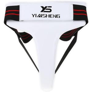 Revgear Women's Groin Guard Boxing Taekwondo MMA Karate Muay Thai Groin Ab Protector (S, White)
