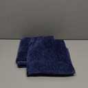 Navy Blue Decorative Throw Pillow Covers 18x18 Inch Set of 2 Cozy Soild Chenille Cushion Cases Soft Textured Square Couch Pillows Cover Boho Accent Farmhouse Pillowcases for Sofa Bed