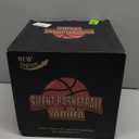 Silent Basketball Size 7 (29.5") 600G Real Basketball Feel 2025 Material Upgrade New Indoor Foam Silent Training Ball High Bounce for Quiet Dribbling and Indoor Training (Orange)