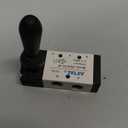 Hand Lever Valve AirTAC 4HA210-08 1/4"PT 5/2 Way Spring Return Manual Control Direct Acting Type Pneumatic Air