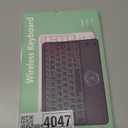 TOPIPRO Bluetooth Keyboard, Slim 7 Colors Backlit Wireless Bluetooth Keyboard with Touchpad Built in Rechargeable Battery for iOS Android Windows Tablets PC Smartphone