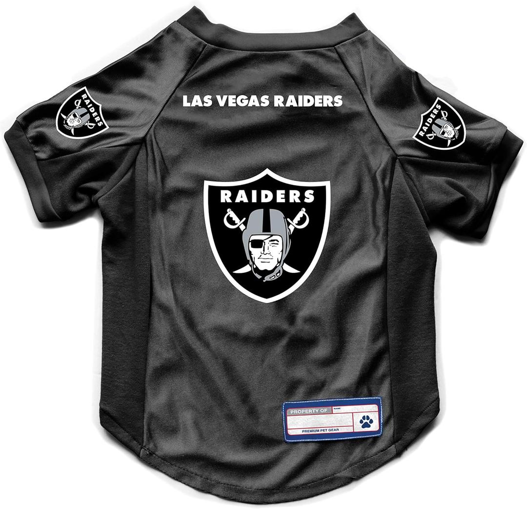 Littlearth NFL Unisex-Adult Stretch Pet Jersey (BIG (Neck: 22-26", Girth: 34-38", Back: 24-30"), Team Color)