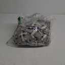 L'AGRATY Weighted Blanket - 48"x72" 15lbs Cooling Breathable Heavy Blanket Microfiber Material with Glass Beads for Adult All-Season Summer Fall Winter Soft Thick Comfort (16-white Checkered Pattern)