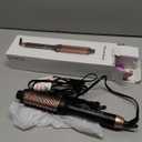 Upgraded Infrared Bounce Brush, Heated Thermal Round Brush with 5 Heat Settings & LED Display, 1.5 Inch lonic for Hair Straightener & Curling Wand, Dual Voltage, Blowout Look, Gifts for Women, 1 Piece