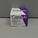 CeraVe Skin Renewing Night Cream, Niacinamide, Peptide Complex, and Hyaluronic Acid Moisturizer for Face, 1.7 Ounce