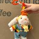 Bunny Ornament - Handmade Rainbow Bunny Ornaments, for Girls, Backpack Ornament and Home Decor.