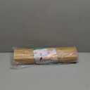 Natural Bamboo Wall Panel for Interior Wall Decor, Pole Wrap Wainscoting Interior Wall Cladding Panel for Kitchen Island, Bedroom, Living Room Office,Decor (16" H x 96" L, Light-Carbonized)