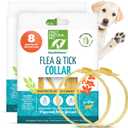 Only Natural Pet EasyDefense Flea & Tick Dog Collar - Canine Flea Control Collars - One Size Fits All - Pet Care That Protects up to 4 Months - for Dogs (2 Packs)